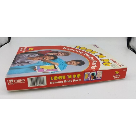 Vintage Trend Look N Do Lets Exercise 16 Laminated Activity Card Set 1991 - Picture 3 of 12